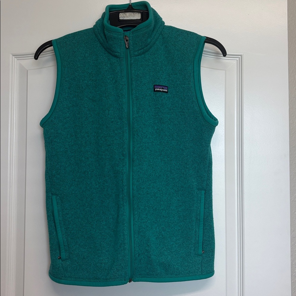 Patagonia Better Sweater Vest size Medium Turquise
